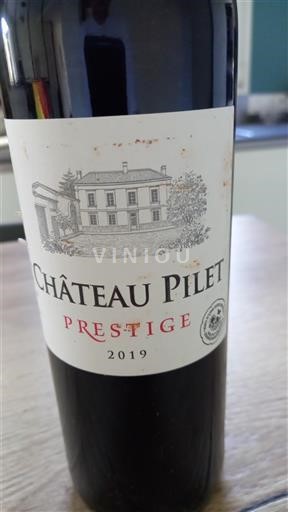 Bordeaux Château Pilet Prestige 2019