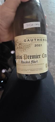 Borgogna Chablis Premier Cru Premier Cru Gautheron L'Homme Mort 2021