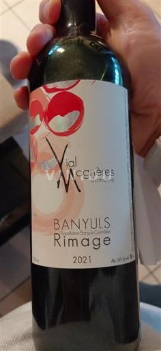 Roussillon Banyuls Domaine Vial Magnères Rimage 2021