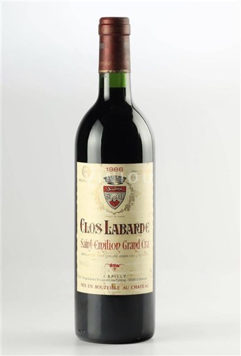 Bordeaux Saint-Émilion Grand Cru Grand Cru Clos Labarde 1996