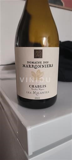 Borgogna Chablis Domaine S Marronniers Vieilles Vignes Les Malantes 2022