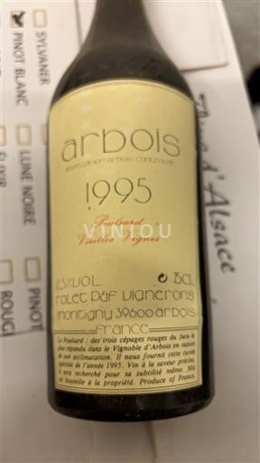 Jura Arbois Fruitière Vinicole d'Arbois Trousseau Vieilles Vignes 1995
