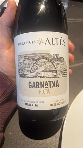 Catalunha Terra Alta Herència Altés Garnatxa Negra 2022