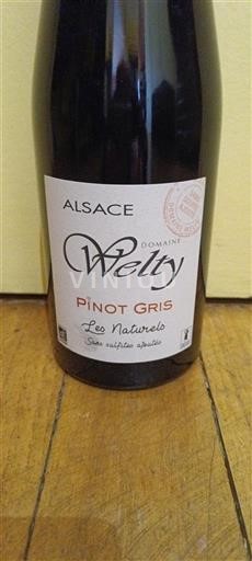 Alsace Alsace Grand Cru Domaine Welty Les Naturels 2023