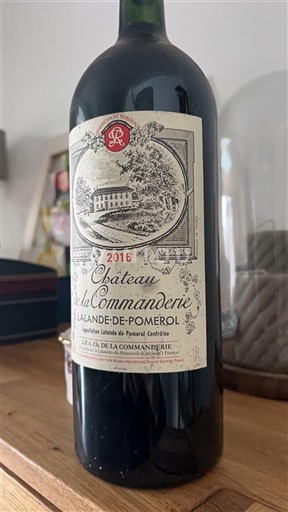 Bordeaux Lalande-de-Pomerol Château La Commanderie 2016