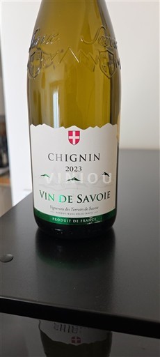 Savoie og Bugey Chignin Vignerons des Terroirs de Savoie Chignin 2023