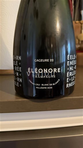 Champagne Grand Cru Gageure 22 Éléonore 2012