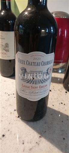 Bordeaux Lussac-saint-émilion Château Vieux Château Chambon 2021