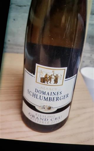 Vini Blanc sec Kitterlé Domaine Domaines Schlumberger 2017 Francia Alsazia Riesling AOC Grand Cru