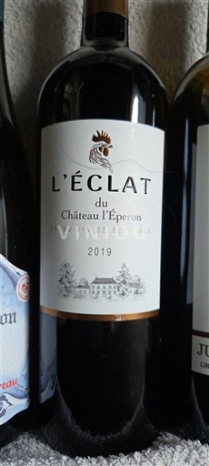 Bordeaux Château L'Éperon L'Éclat 2019