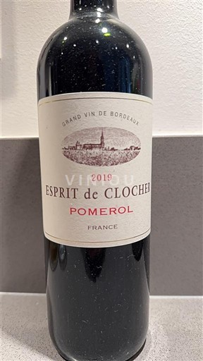 Bordeaux Pomerol Esprit de Cloche 2019