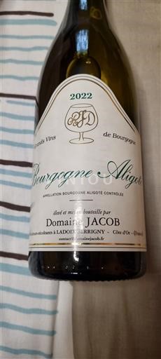Bourgogne Bourgogne-aligoté Domaine Jacob 2022
