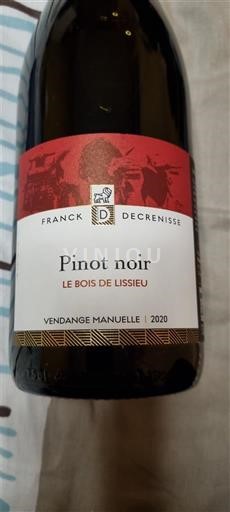 Beaujolais Franck Decrenisse Le Bois de Lissieu 2020