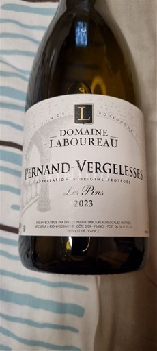 Borgonha Pernand-vergelesses Domaine Laboureau Les Pins 2023