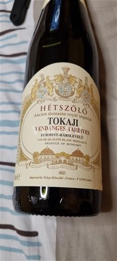Tokaj Không được chỉ định Hétszolo Vendanges Tardives 2000