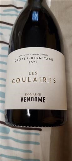 Rhône Valley Crozes-Hermitage Domaine Vendome Les Coulaires 2021