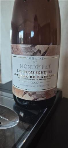 Thung lũng sông Loire Coteaux-de-l'aubance Domaine Montgilet Les Trois Schistes 2020