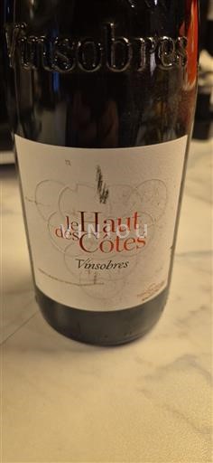Vale do Ródano Vinsobres Le Haut des Côtes 2017