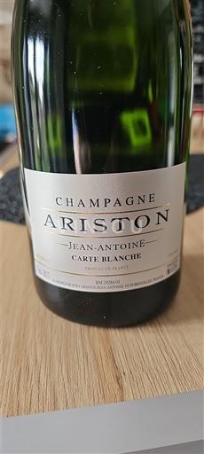 Champagne Ariston Jean-Antoine Carte Blanche Niet-geïntegreerd