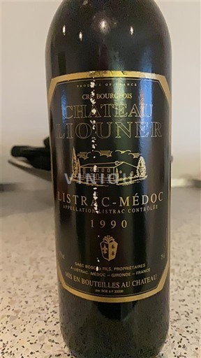 Bordeaux Listrac-Médoc Château Liouner 1990