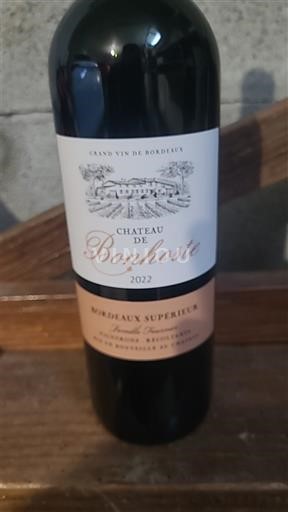 Bordeaux Bordeaux superiore Château Bonhoste 2023