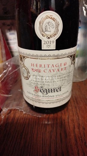 Valle del Rodano Non specificato Héritages Cavare 2019