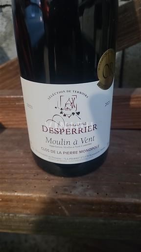 Beaujolais Moulin-à-vent Domaine Sperrier Clos de la Pierre Monopole 2021