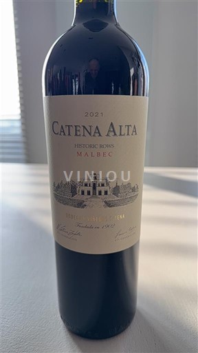 Mendoza Catena Alta Historic Rows Malbec 2021