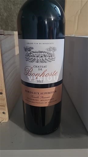 Bordeaux Bordeaux superiore Château Bonhoste 2022