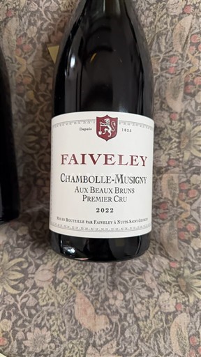 Burgund Chambolle-Musigny Premier Cru Faiveley Aux Beaux Bruns 2022