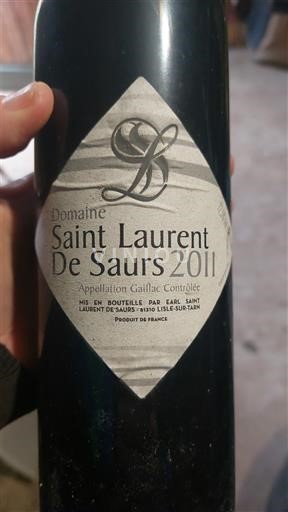 Southwest Gaillac Domaine Saint Laurent De Saurs 2011
