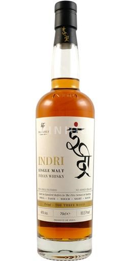 Viski Single Malt Whisky Indri Trini The Three Wood  Indri  Indija Goa