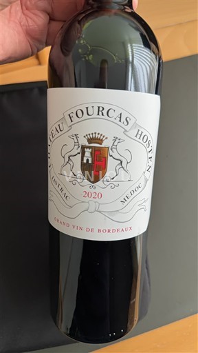 Bordeaux Listrac-Médoc Château Fourcas Hostein 2020