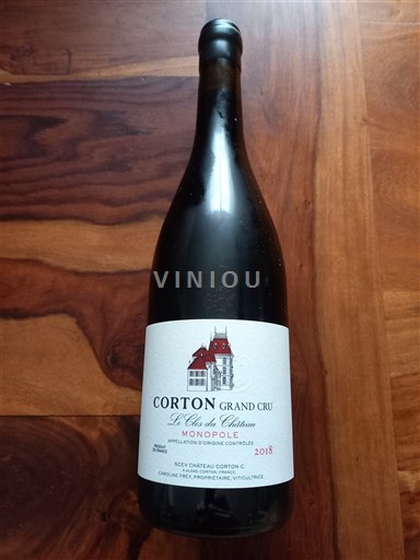 Bourgogne Corton Grand Cru Château Corton C Le Clos du Château Monopole 2018