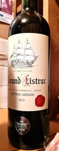 Bordeaux Listrac-Médoc Coopérative de Listrac-Médoc 2019