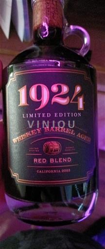 Каліфорнійські AVA Не вказано 1924 Whiskey Barrel Aged Red Blend 2023