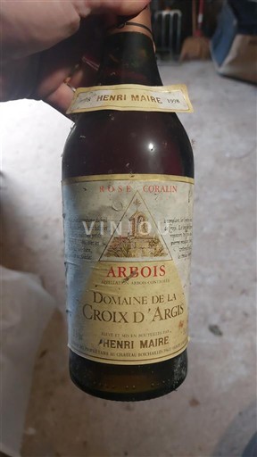 Jura Arbois Domaine La Croix d'Argis Rosé Corail 1998