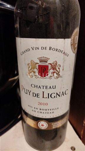 Bordeaux Château Puy de Lignac 2010