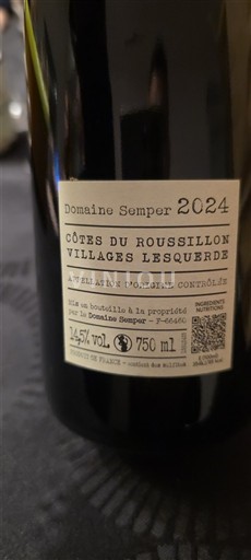 Rusijon Nespecificirano Domaine Semper 2024