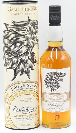 Viski Single Malt Whisky Game Of Thrones Whisky Stark Dalwhinnie  Škotska Highlands