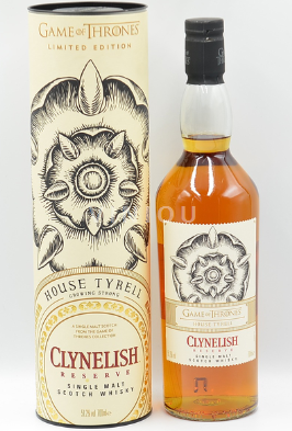 Viski Single Malt Whisky Game Of Thrones Whisky Tyrell Clynelish  Škotska Highlands