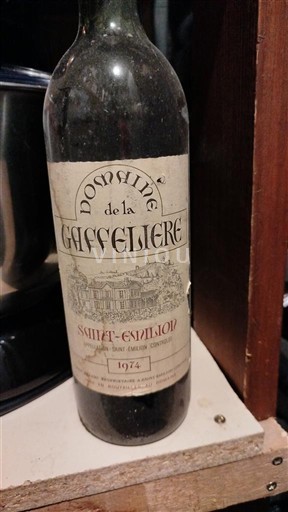 Bordeaux Saint-Émilion Domaine La Gaffelière 1974
