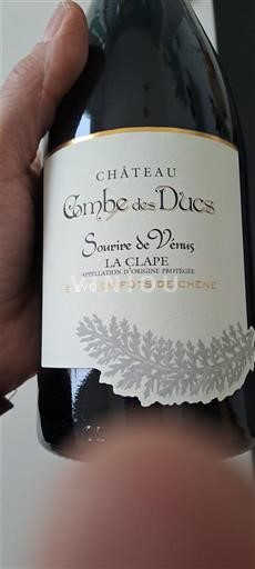 Languedoc La Clape Château Combe des Ducs Sourire de Vénus 2022