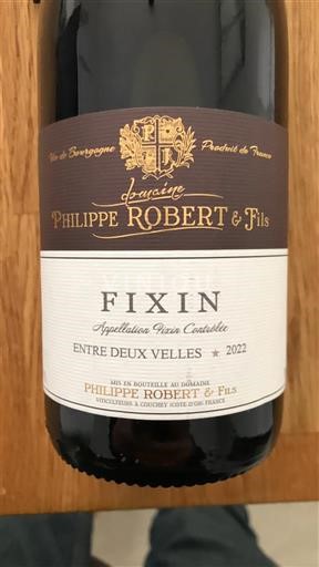 Bourgogne Fixin Domaine Philippe Robert & Fils Entre Deux Vielles 2022
