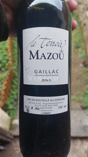 Південний Захід Gaillac Le Terroir de Mazou 2019