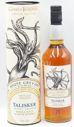 Viski Single Malt Whisky Game Of Thrones Whisky Greyjoy Talisker  Škotska Ni doloceno