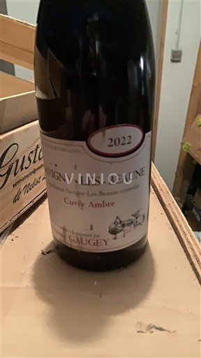 Bourgogne Savigny-lès-beaune Domaine Gaugey Ambre 2022
