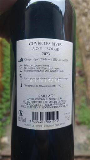 Південний Захід Gaillac Mas de Grouze Les Rives 2023