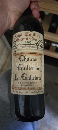 Bordeaux Saint-Émilion Grand Cru Grand Cru Château Guillemin La Gaffelière 1995