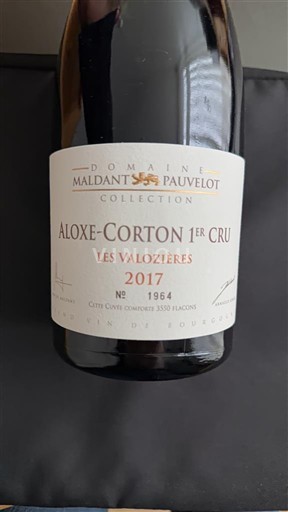 Borgoña No especificado Premier Cru Domaine Maldant Pauvelot Les Valozières 2017